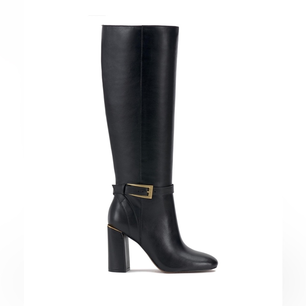 VINCE CAMUTO Women's Joanel 2 Knee High Boot Black NWT NIB Size 7 - Picture 6 of 15